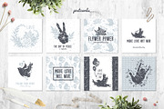 The Day of Peace Vector Collection, a Decorative Illustration by Elena Paletskaya (Thumbnail 6 of 6)
