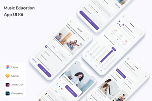Music Education App UI Kit