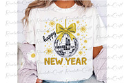 Yarn Crochet Happy New Year PNG, an Illustration by OK Design (Thumbnail 3 of 4)