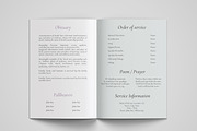 funeral program printing template, a Templates & Theme by TemplateLab (Thumbnail 2 of 2)