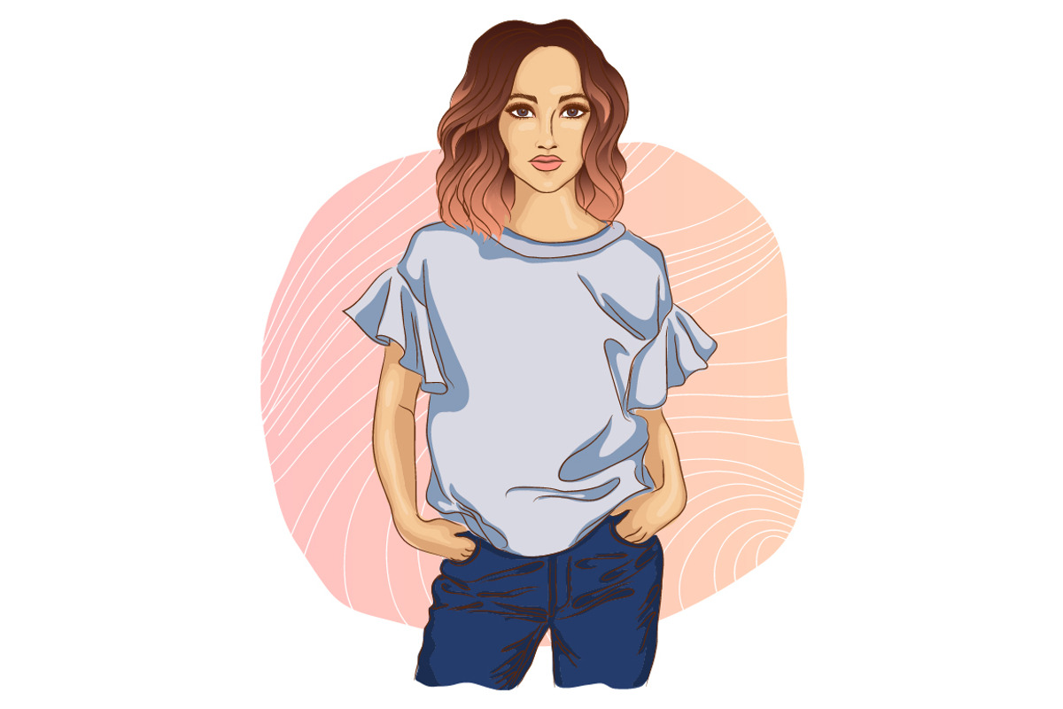 Fashion girls illustration, a Person Illustration by Tierre3012 (Photo 11 of 12)
