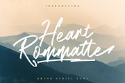 Heart Rommatte - Script Font, a Script Font by NTC Graphic (Thumbnail 1 of 9)