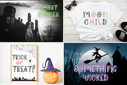 6 Spooky Halloween Fonts Bundle Set, a Serif Font by Dancing with Ink (Thumbnail 9 of 13)