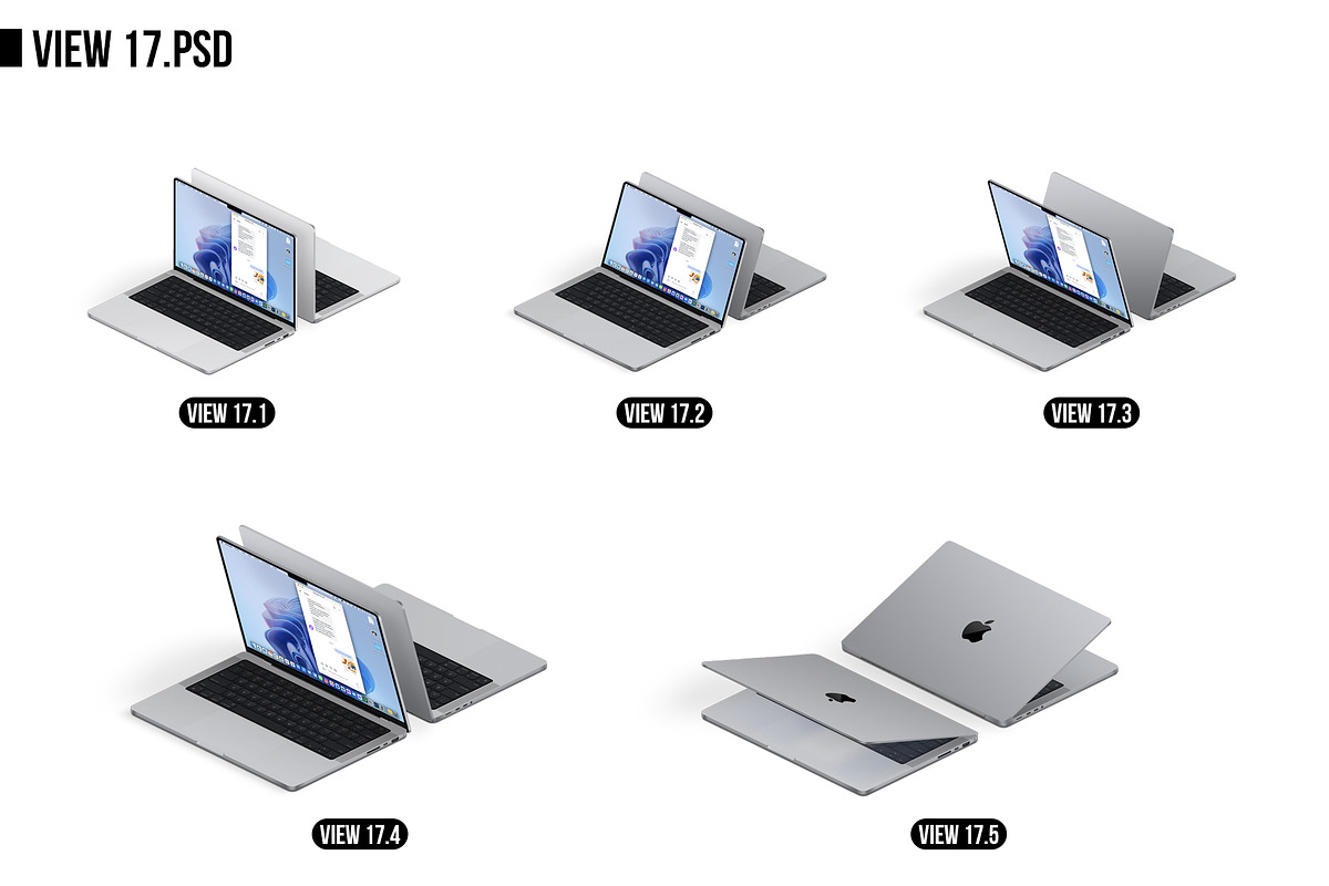 Apple Macbook Pro 14 (2021) MockUp, a Mac Mockup by Alex_Yanko (Photo 18 of 19)