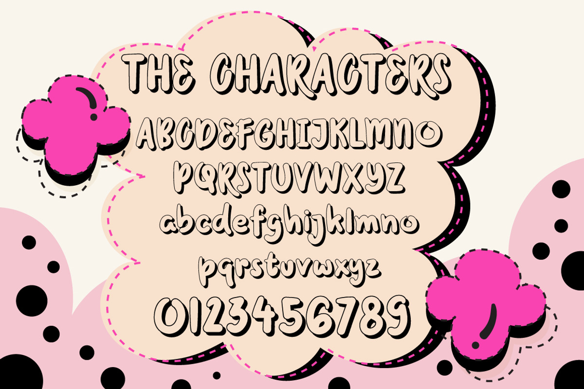 Brain Wash Typeface preview 3