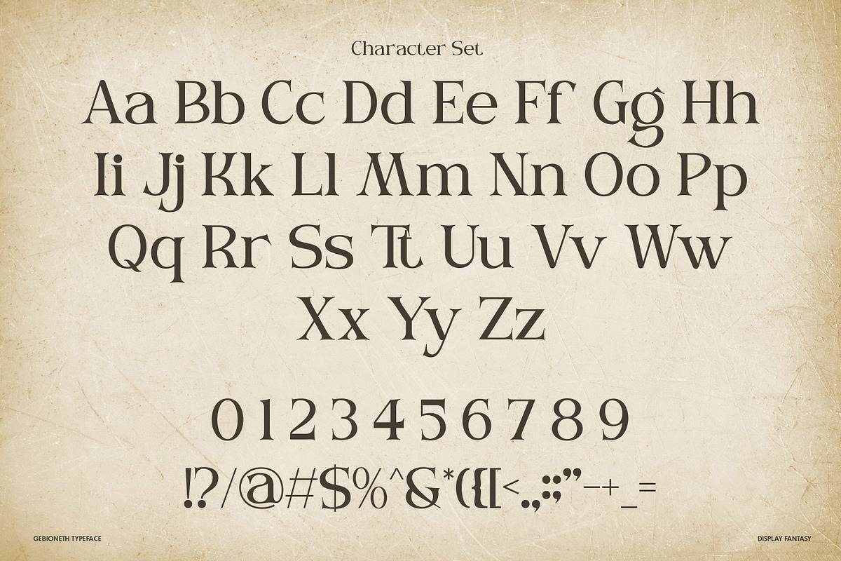 Gebioneth - Display Fantasy Font, a Font by Flawless And Co (Photo 10 of 10)