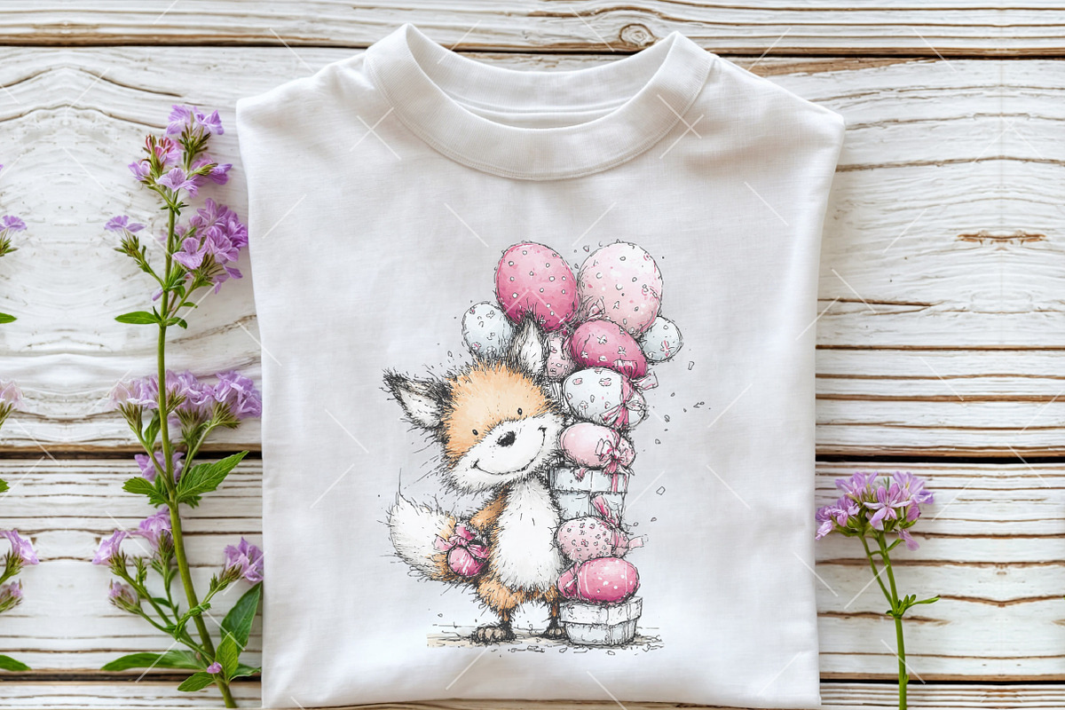 Whimsical Funny Easter Animal Clipar, an Illustration by OK Design (Photo 5 of 6)
