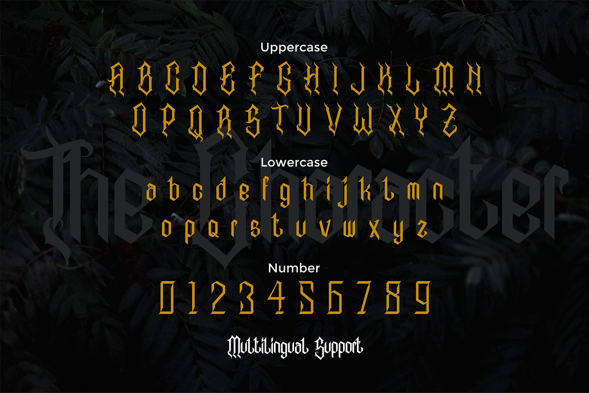 Alabasta - The Blackletter Font preview 2
