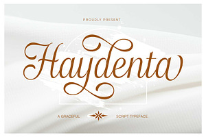 Haydenta - Calligraphic Script