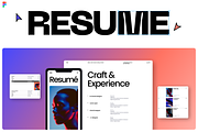 Designer Resume & Portfolio, a Presentation Template by BrandKit (Thumbnail 1 of 5)