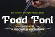 Rister Kollefos Brush, a Handwritten Font by QR Design Studio (Thumbnail 2 of 9)