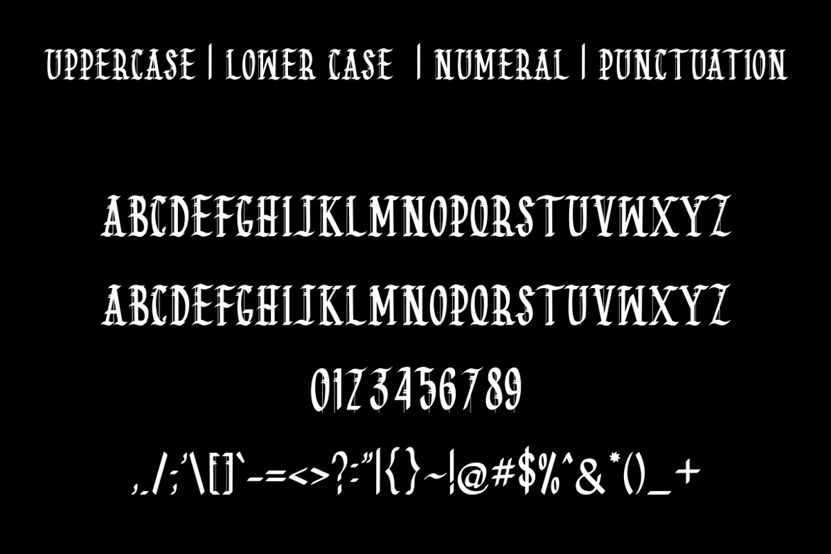 NACHTRON BHUENT, a Blackletter Font by Van Design Studio (Photo 4 of 5)
