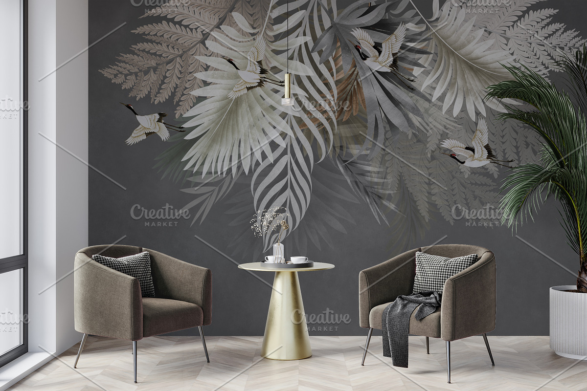 Wallpaper mockup - luxury interior, a Household Mockup by Hunny Badger (Photo 5 of 6)