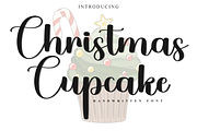 Christmas Cupcake, a Handwritten Font by InermediaSTUDIO (Thumbnail 1 of 5)