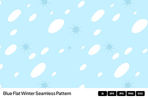 Winter Seamless Pattern Illustration