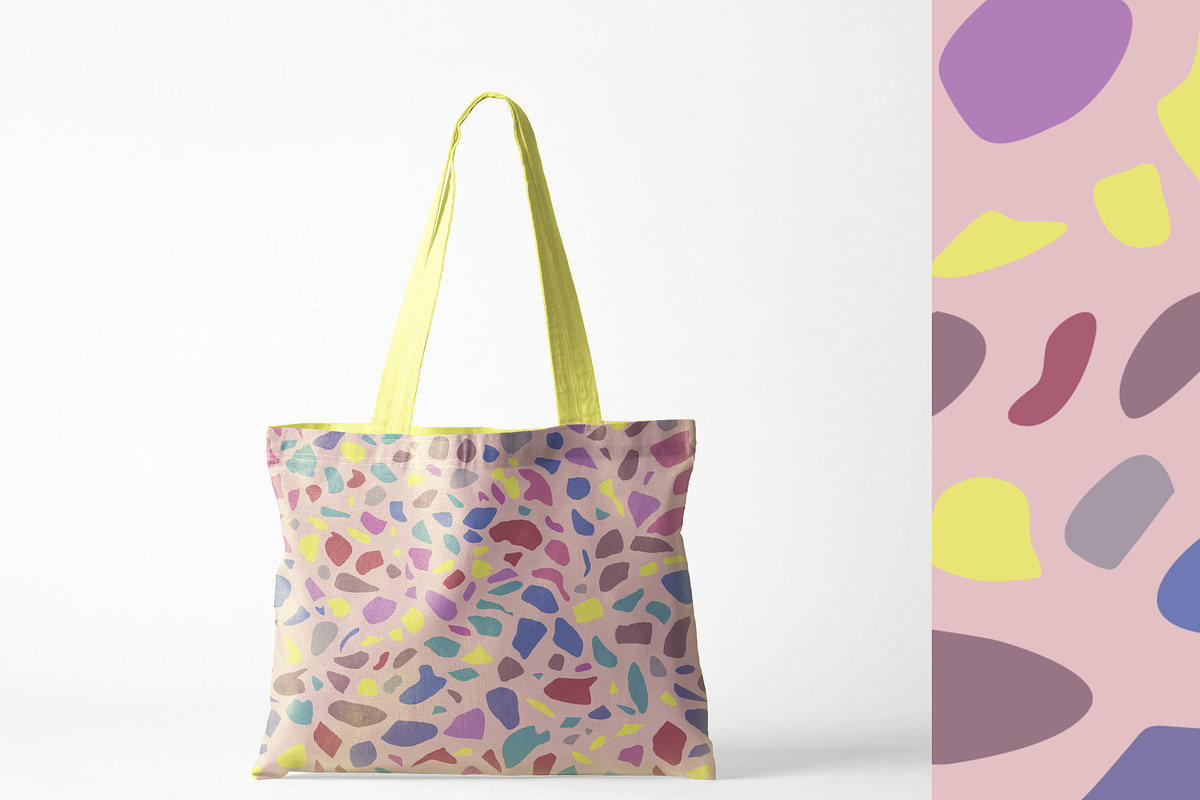 5 Bold Terrazzo Patterns, a Pattern Graphic by Agnes Somogyi PATTERNS (Photo 4 of 5)