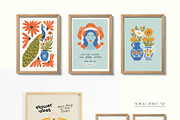 Bloom Garden | Wall Art Creator, an Object Graphic by Leleka.Store (Thumbnail 8 of 17)