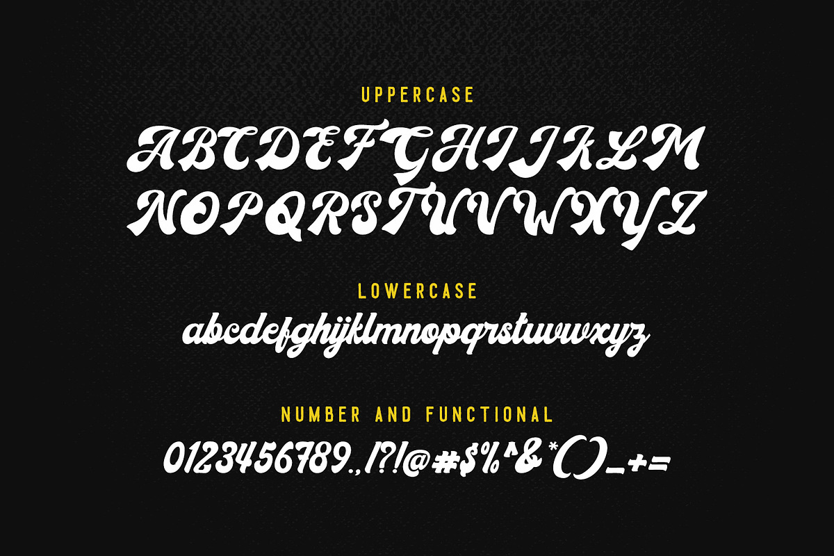 Donatello - new groovy script, a Script Font by madeDeduk (Photo 10 of 16)
