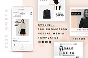 Stylish - 100 Social Media Templates, a Social Media Template by MinimalStudioCo (Thumbnail 19 of 19)