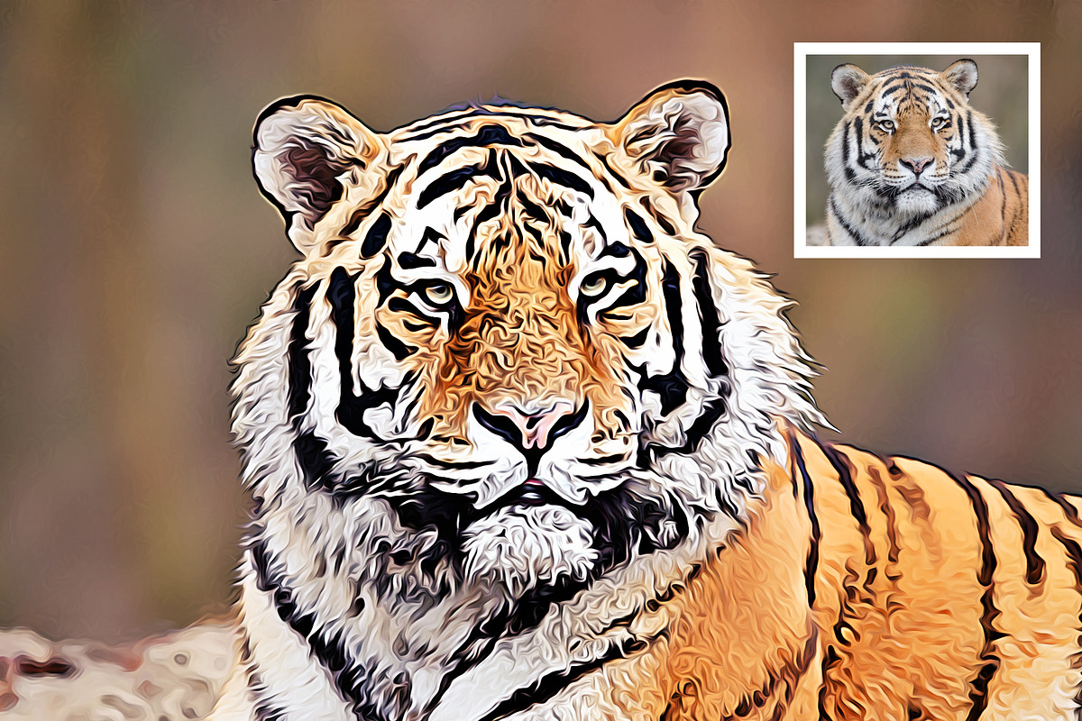 Water Paint Photoshop Action, an Action Add-On by DesignCave (Photo 4 of 5)