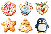 Christmas Sugar Cookies Sublimation, an Illustration by Daily.Designs (Thumbnail 5 of 5)