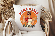 Funny Sourdough,Mama Makes the Dough, an Illustration by DreamCafeArt (Thumbnail 6 of 7)
