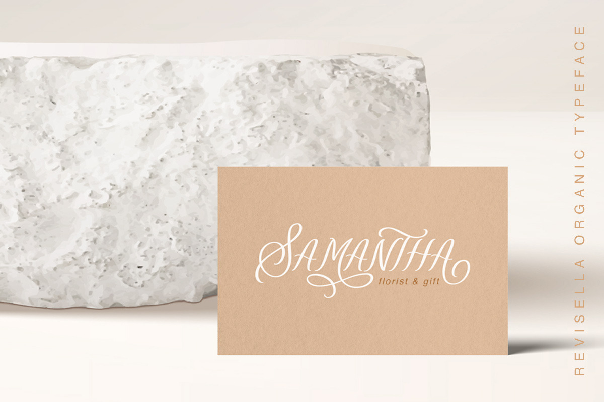 Revisella Typeface, a Script Font by Letterhend Studio (Photo 6 of 9)