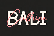 Bali Culture Font Duo, a Sans Serif Font by Lightsense (Thumbnail 13 of 13)