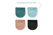 Abstract Shapes - Watercolor, an Object Graphic by Paulina Sara Design (Thumbnail 5 of 18)