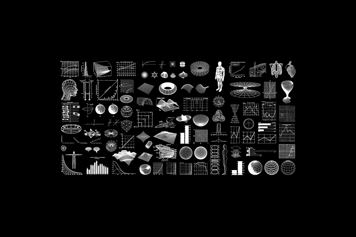 GRIDOLOGY | 100+ Graphs & Wireframes, an Object Graphic by DeptRoom (Photo 2 of 3)