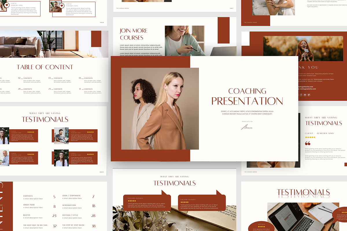 Coaching Presentation - Canva, a Presentation Template by Azruca (Photo 1 of 6)