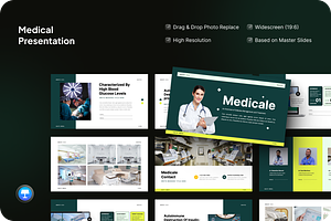 Medical Presentation Keynote, a Presentation Template by SquidPixey