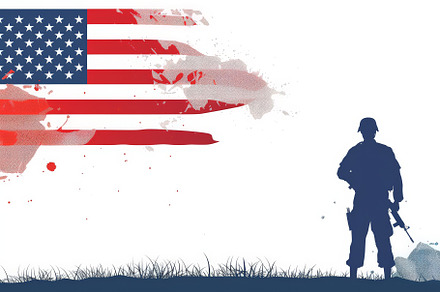 Memorial Day concept for American Fl, a Background Photo by Pixeness