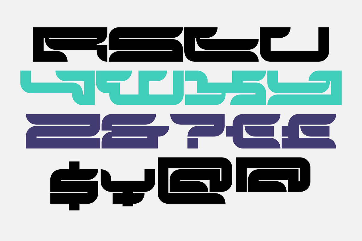 Kirin - y2k font, a Font by SelfBuild Type (Photo 9 of 15)