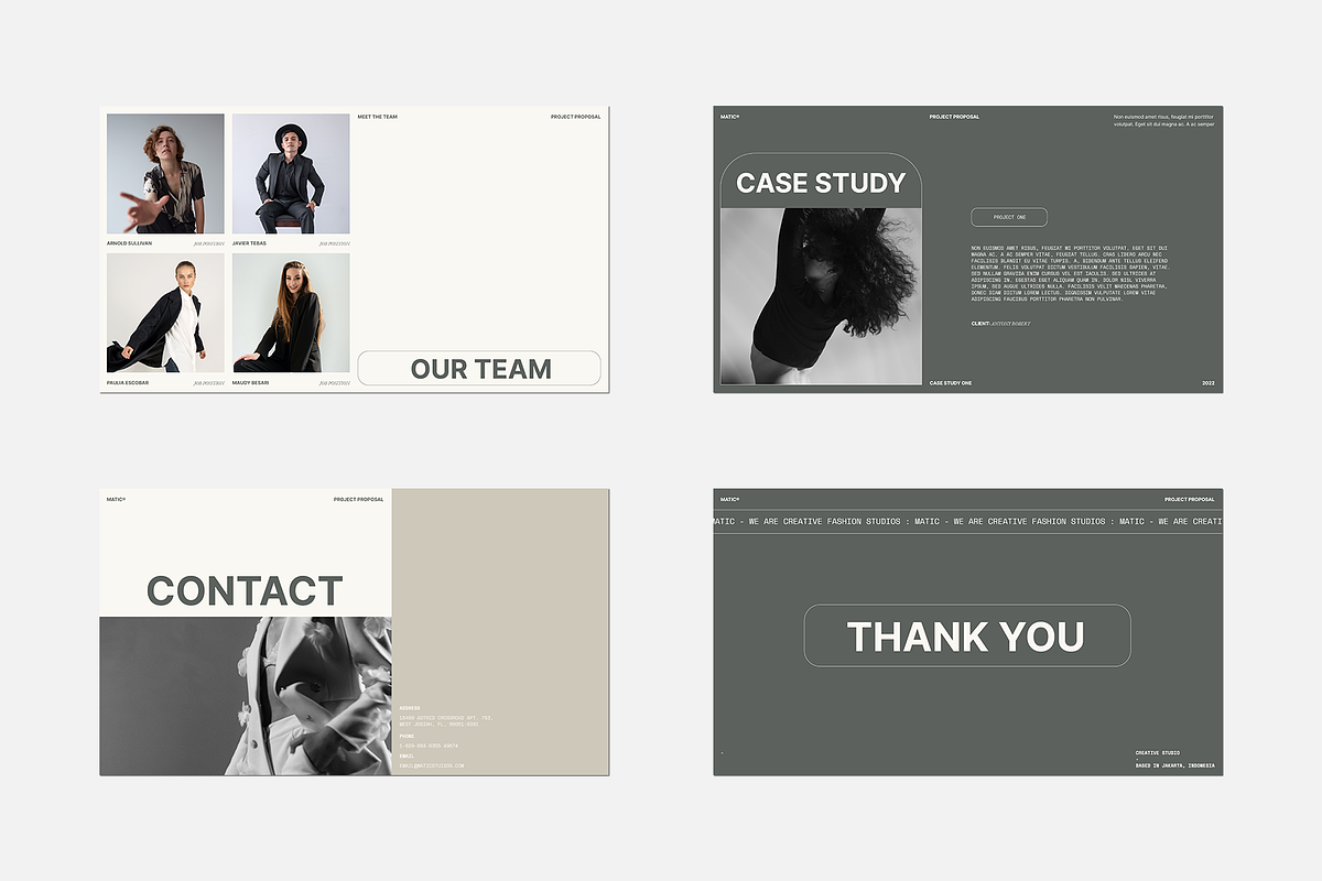 Matic Project Proposal - PowerPoint, a Presentation Template by Sixtemp (Photo 7 of 7)