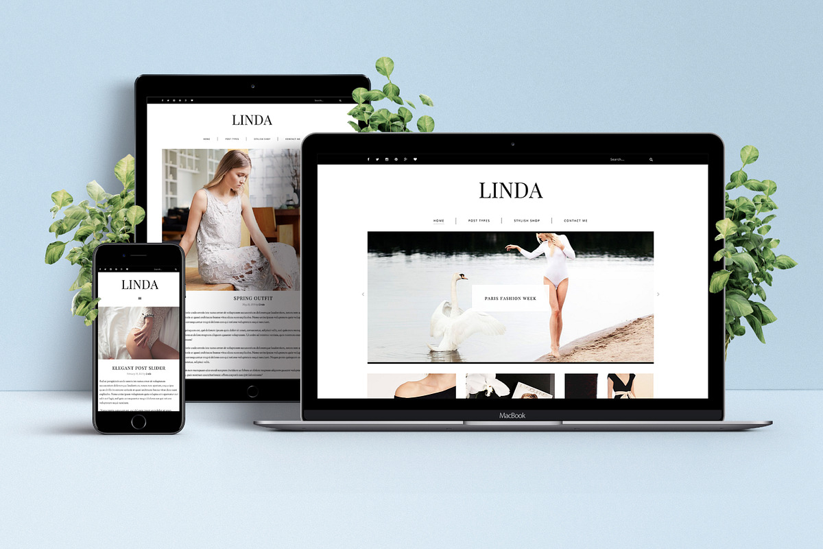 Linda - Responsive WordPress Theme, a WordPress Template by Themes Art (Photo 1 of 6)