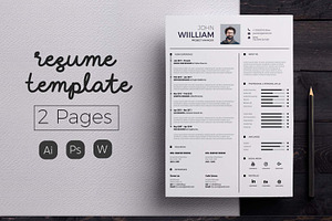 Modern Resume & CV Template