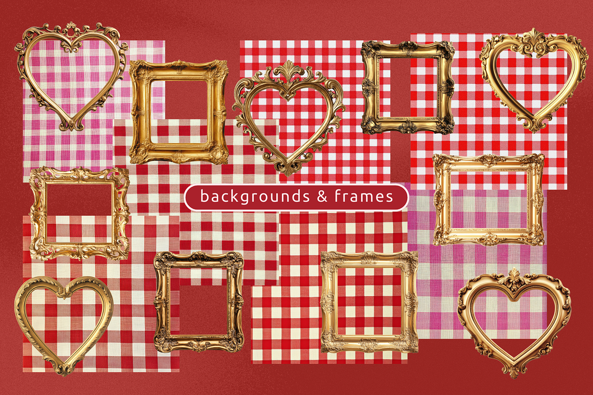 Valentine's Day Collage Kit, an Object Graphic by Nova Studio (Photo 7 of 8)