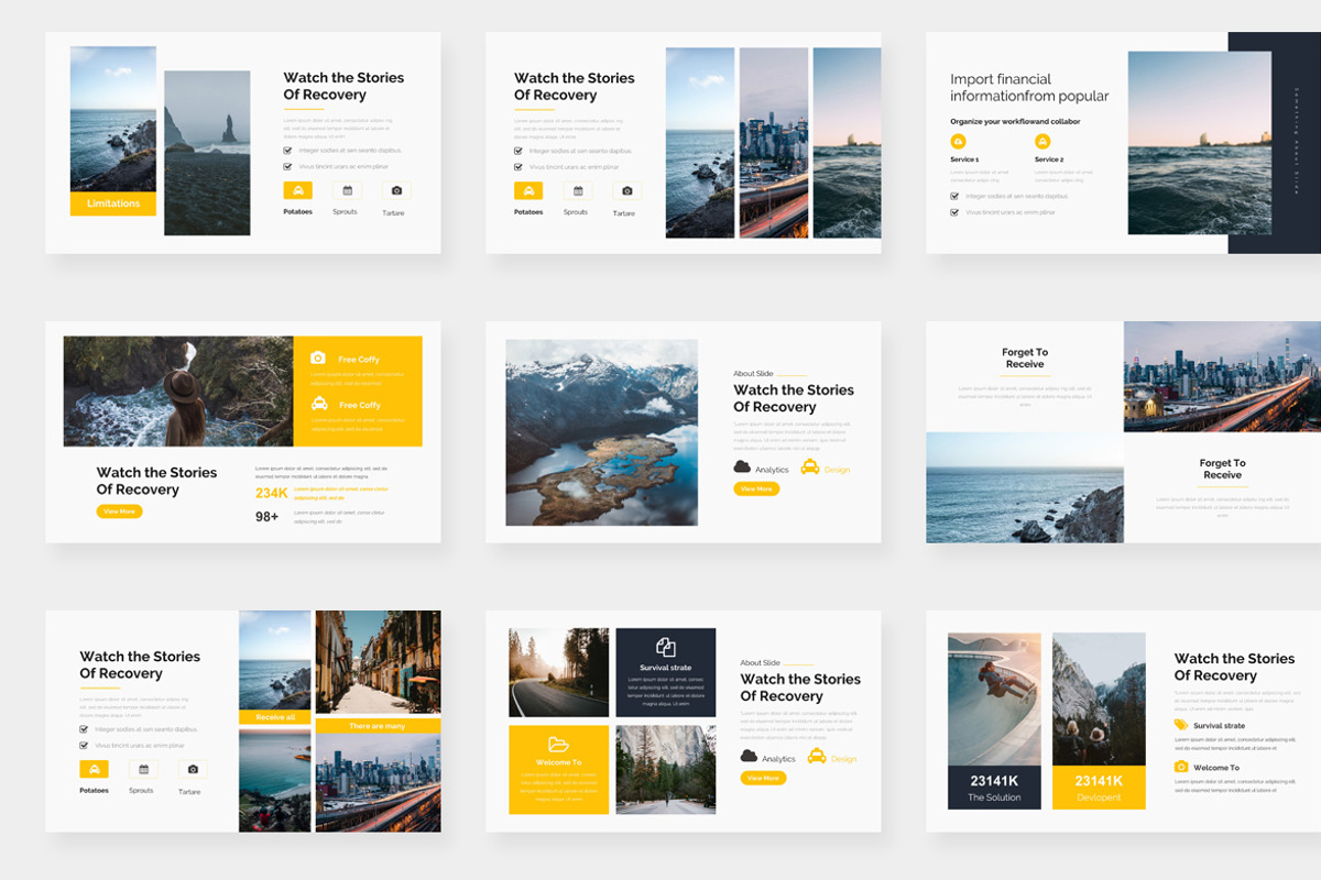 Agencify Pitch Deck Google Slide Tem, a Presentation Template by One Percent Studio (Photo 3 of 19)