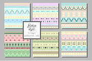 12 boho style patterns, a Pattern Graphic by DinaraChernaya (Thumbnail 1 of 3)