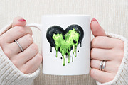 Black Green Halloween Clipart, an Illustration by Sublimation Artist (Thumbnail 5 of 6)