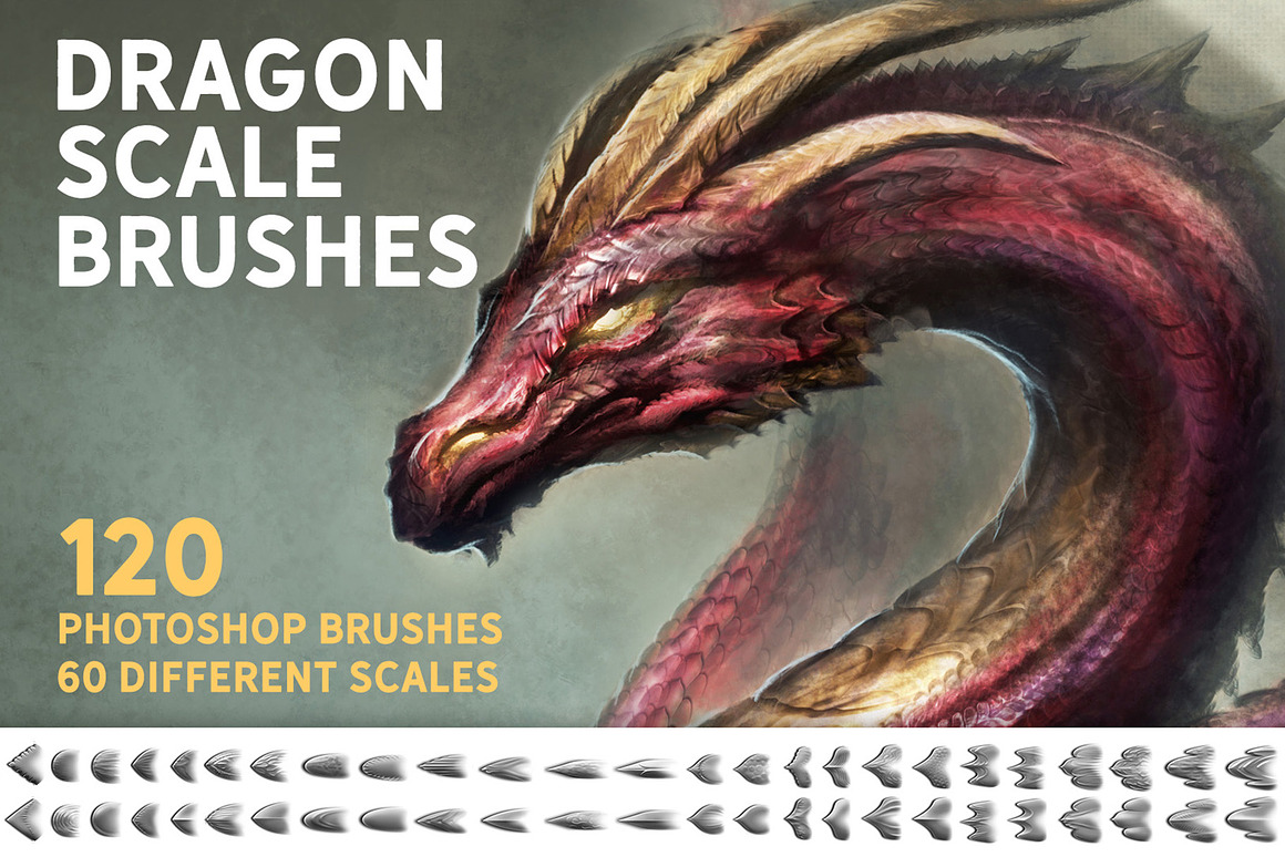 Dragon bundle, a Brush Add-On by Zsolt Kosa Art (Photo 4 of 18)