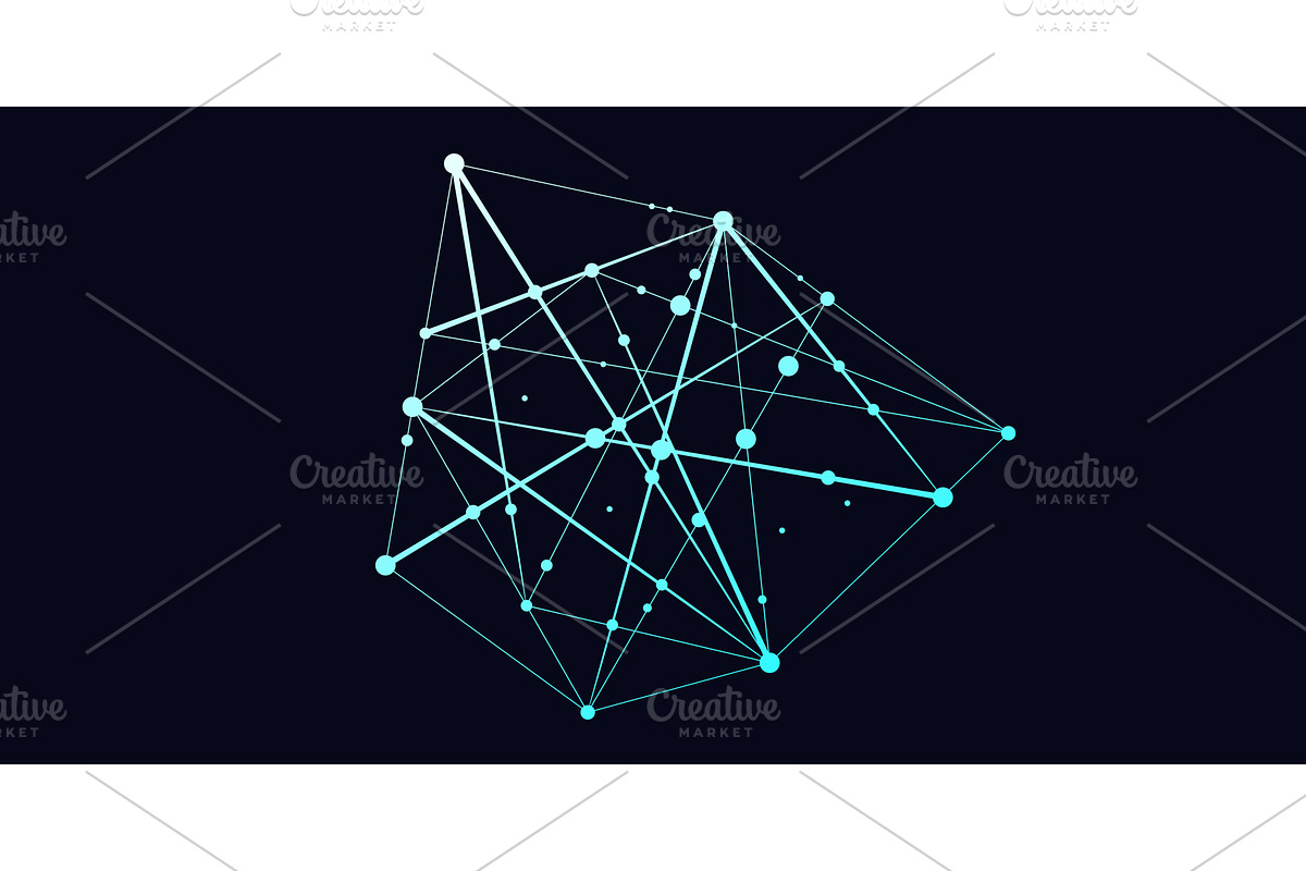 Sign, logo Blockchain transaction, a Branding & Logo Template by Foxys Graphic