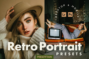 Retro Portrait Lightroom Presets