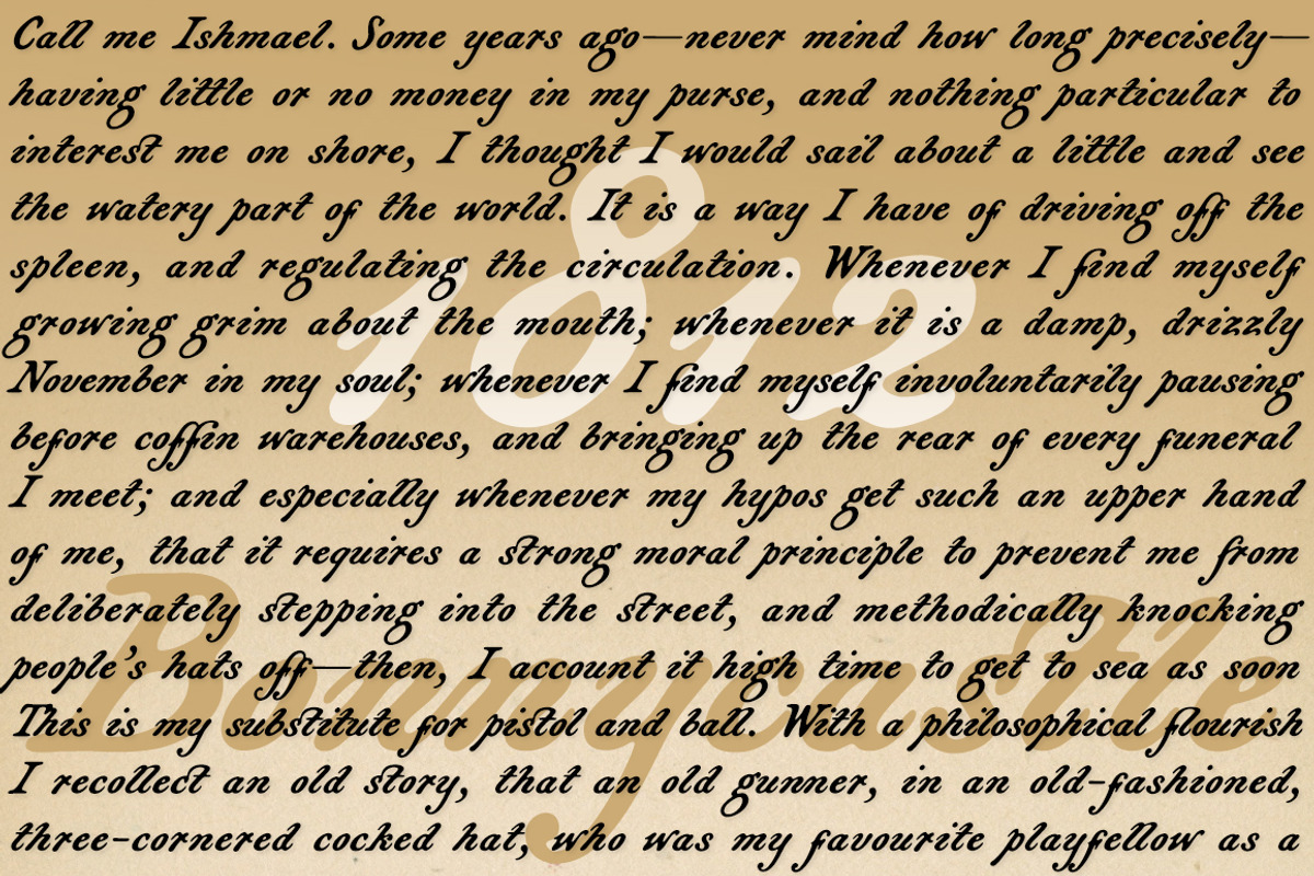 Bonnycastle, a vintage titling font preview 4