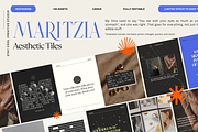Maritzia, Canva Brand Kit & Template, a Social Media Template by Stay Cool Creative Studio (Thumbnail 4 of 10)