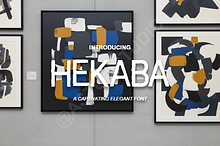 Hekaba | Modern Luxury Serif Typefac