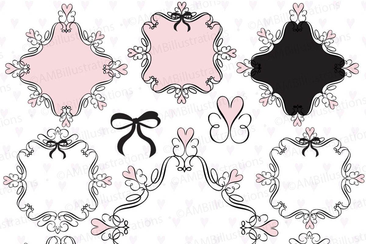 Wedding Invite Frames AMB-800