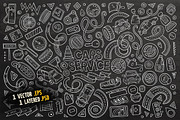 Cars Service Objects Set, an Object Graphic by BALABOLKA (Thumbnail 4 of 4)