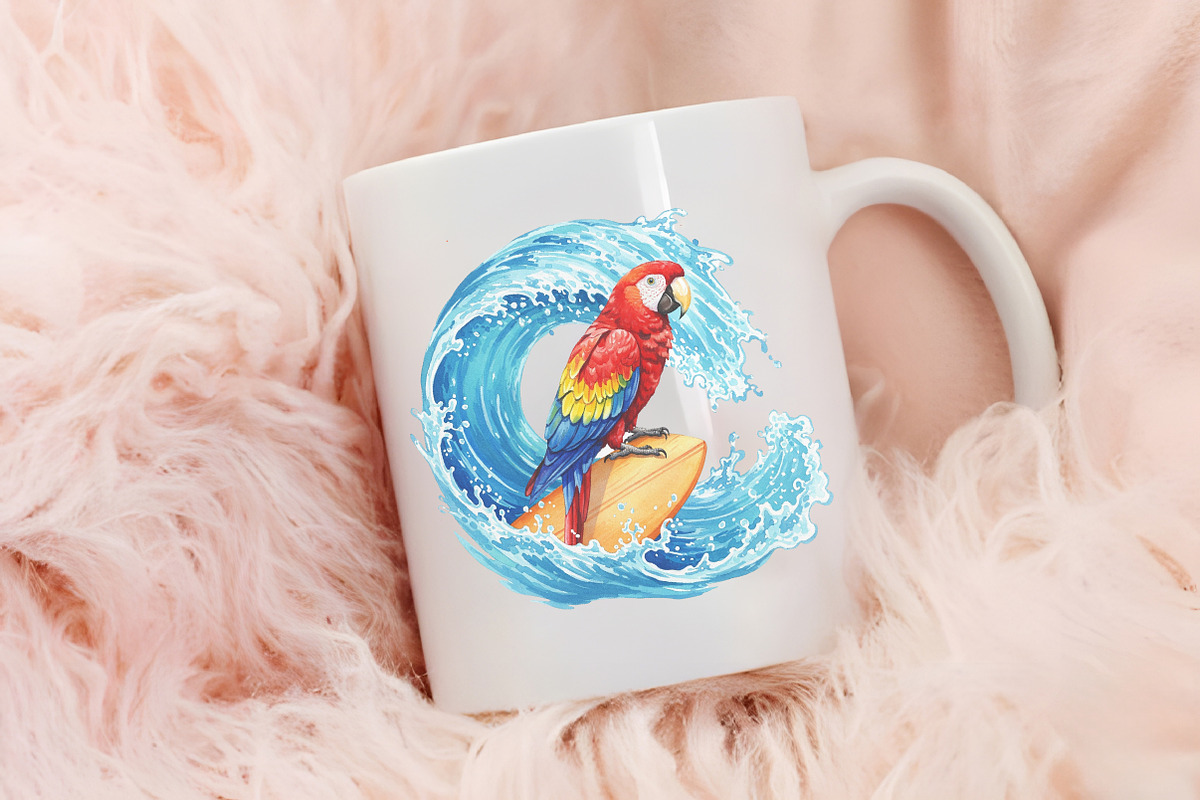 Summer Animals on Float Sublimation, an Illustration by RobertsArt (Photo 5 of 7)